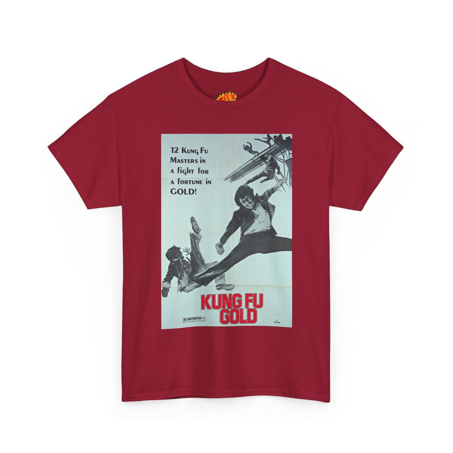 Kung Fu Gold Movie Poster T-Shirt *Multiple Colors*