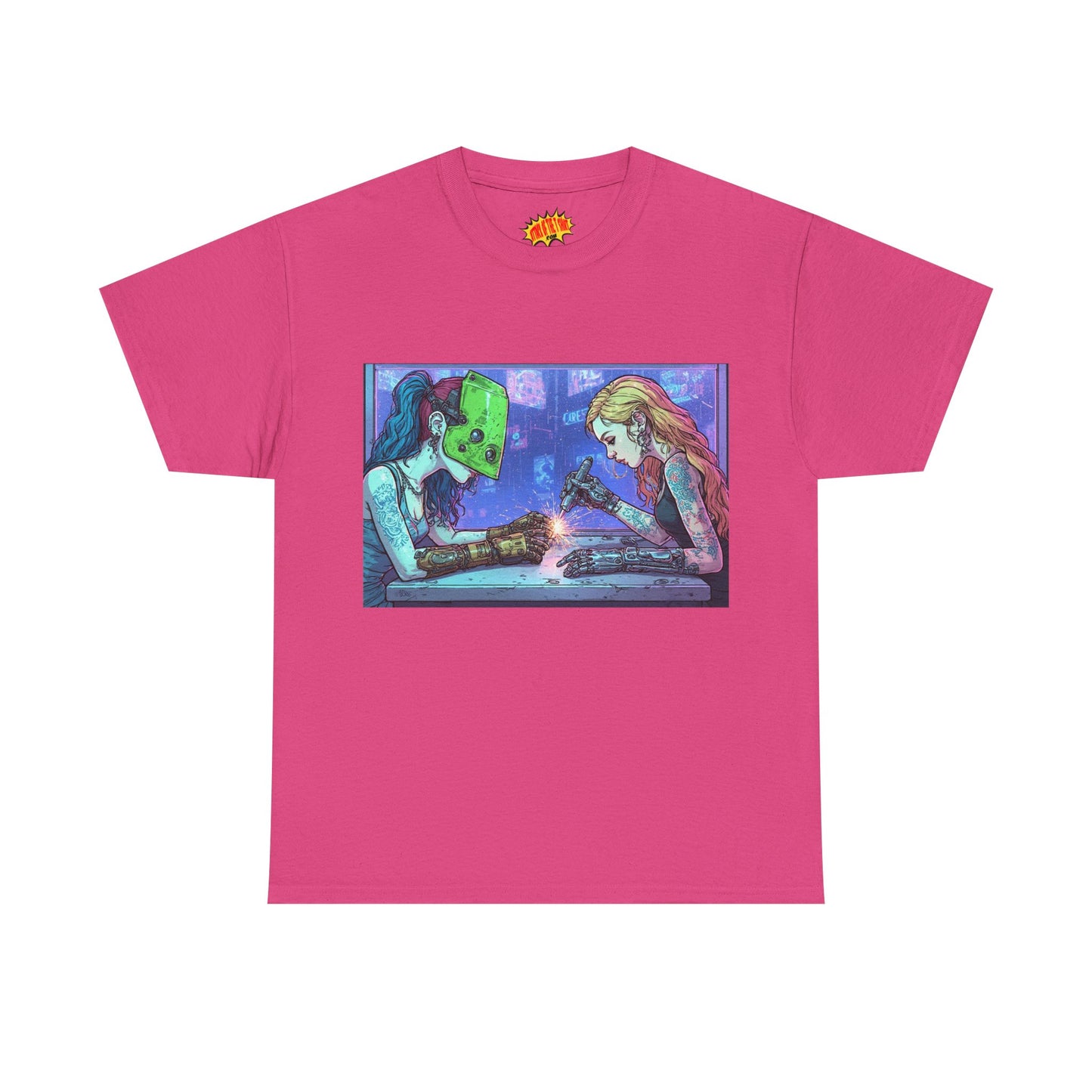 Robot Hands Manicure Cyberpunk T-Shirt *Multiple Colors*