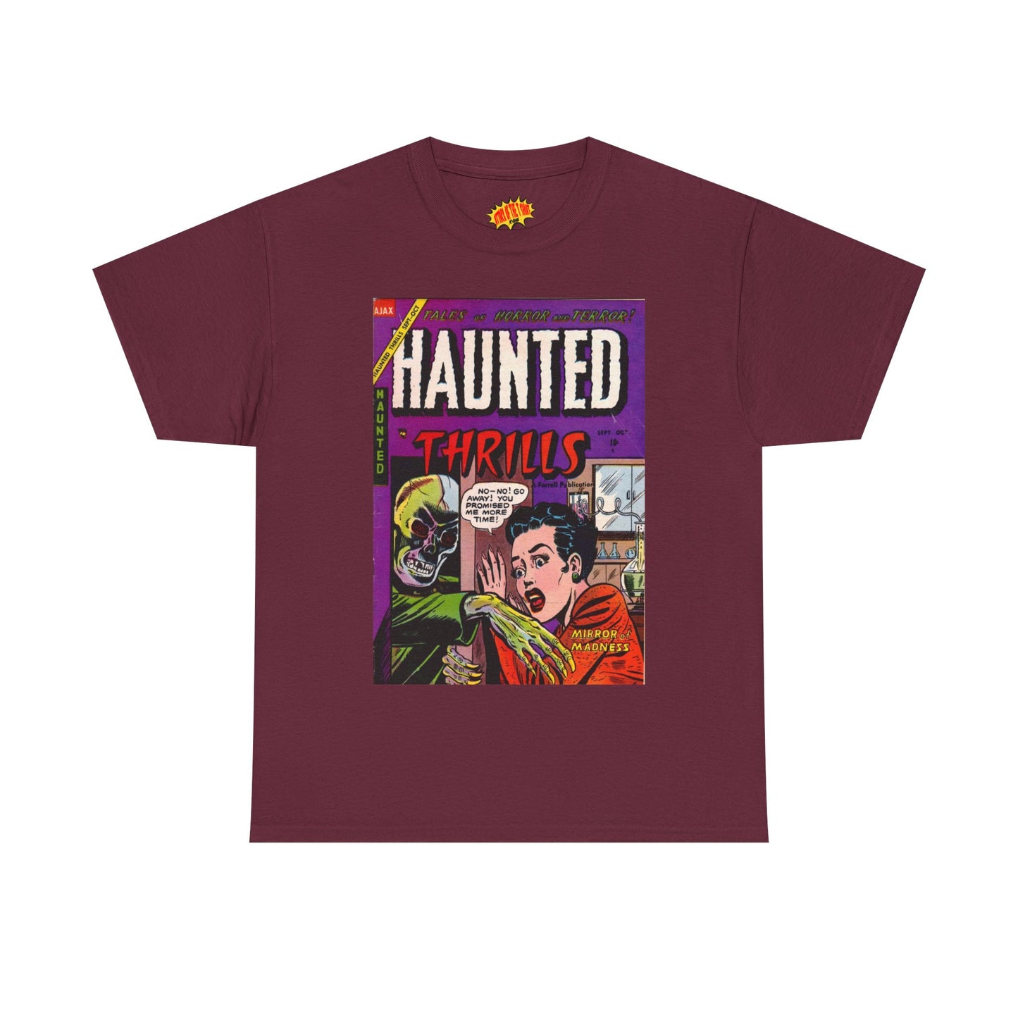 Haunted Thrills September - October Comic Tee Shirt *Multiple Colors*