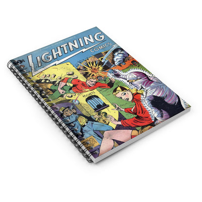 Lightning Comics February Spiral Notebook