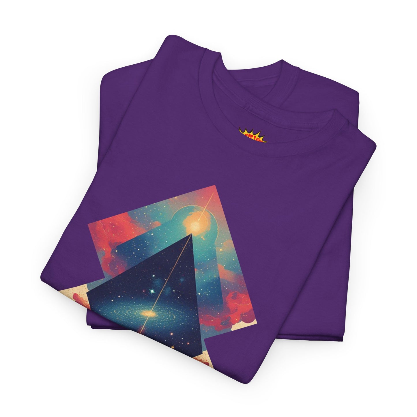 Geometric Shape Galaxy Graphic Space Art Tee Shirt *Multiple Colors*