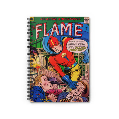 The Flame May Comic Cover Notebook