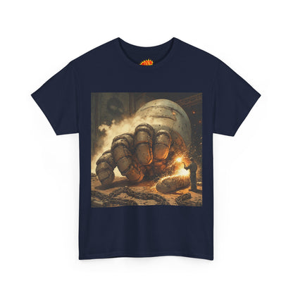 Anime Factory Welder w/Robot Mech Hand T-Shirt