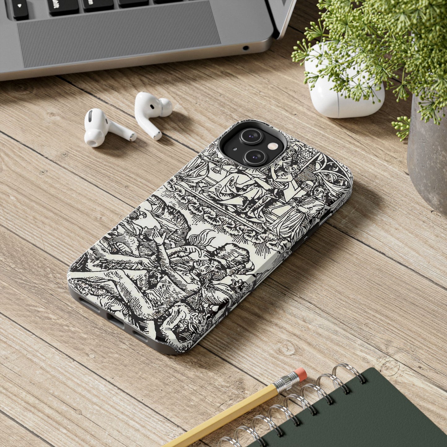 Good and Evil - Malleus Maleficarum iPhone Case *Many Sizes Available*