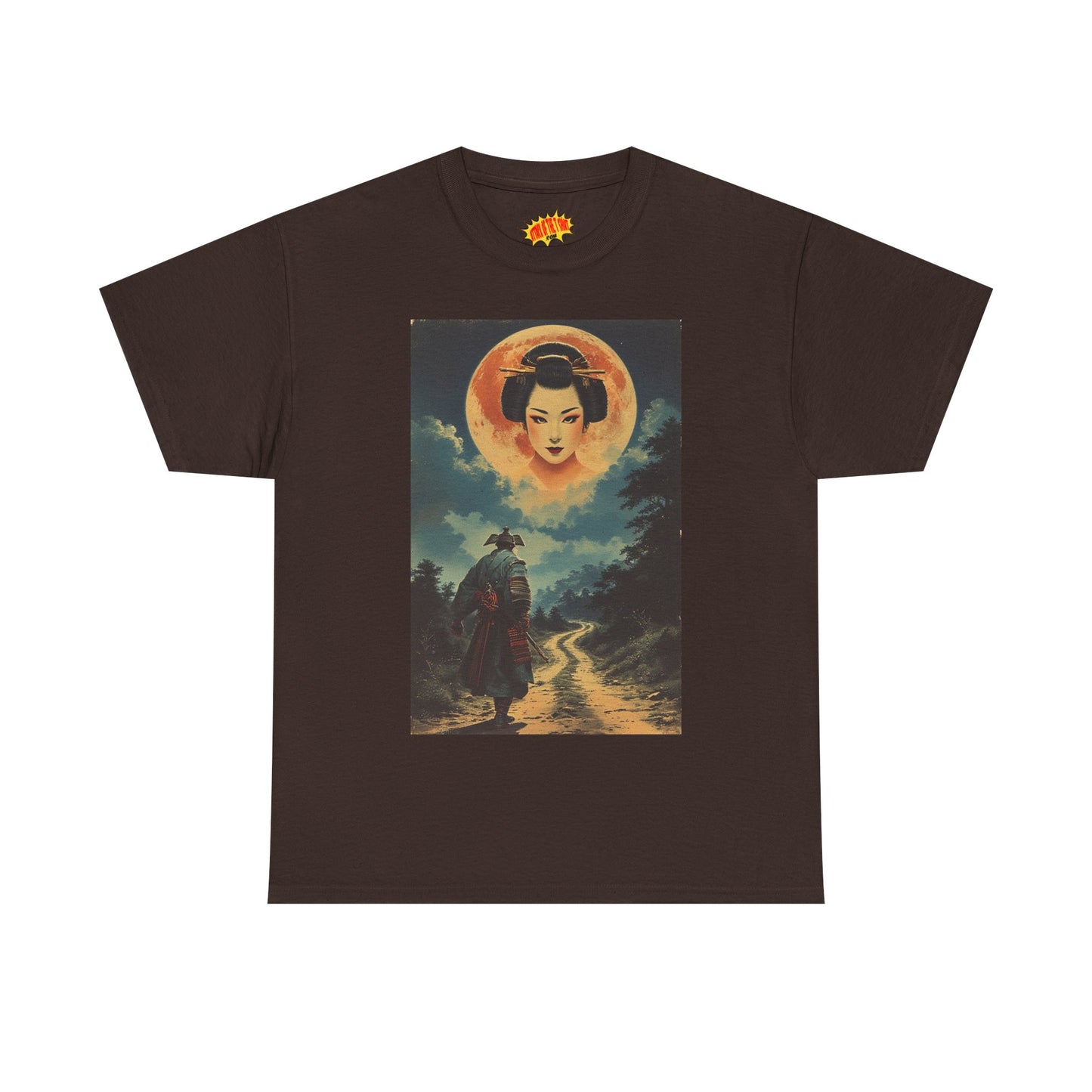 Samurai w/Blood Moon Woman T-Shirt *Multiple Colors*