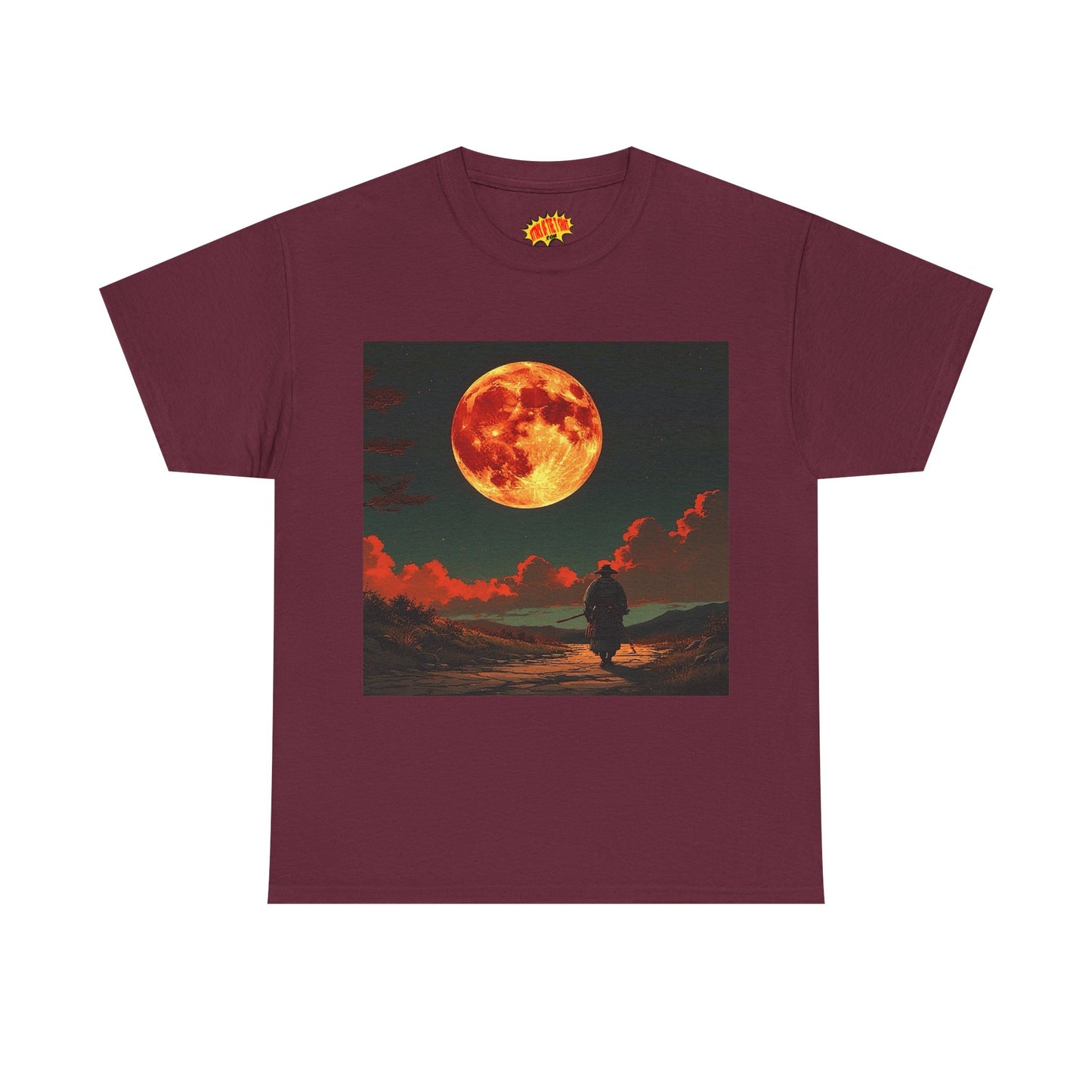 Samurai Blood Moon T-Shirt *Multiple Colors*