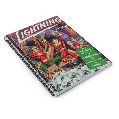 Lightning Comics June Spiral Notebook