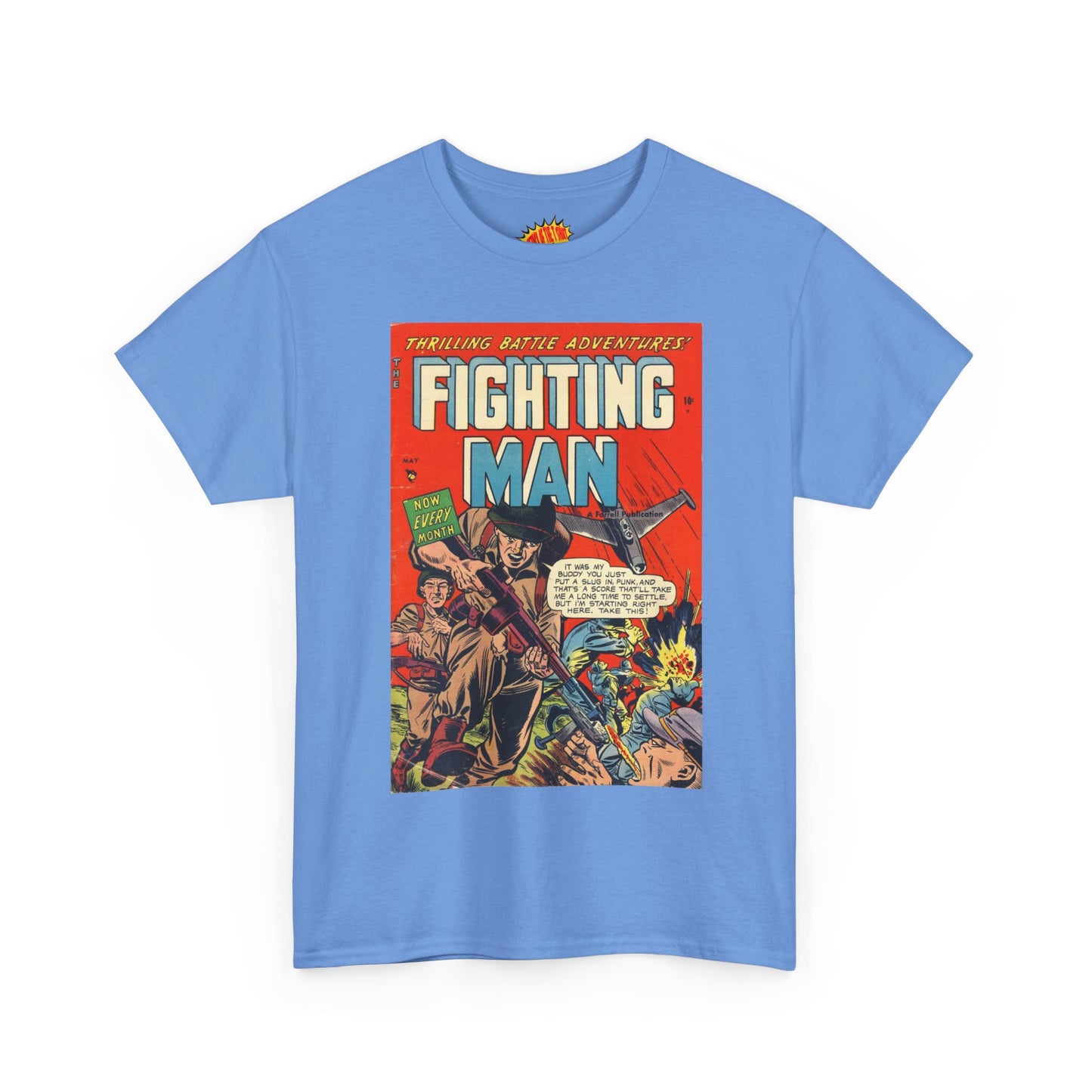 The Fighting Man May Comic Tee Shirt *Multiple Colors*
