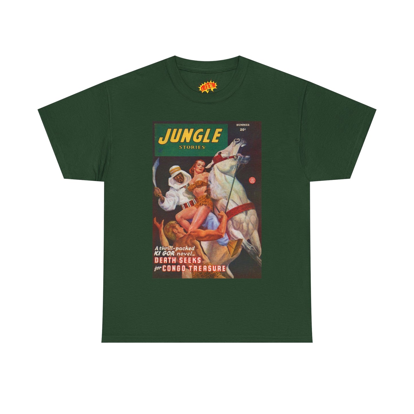 Jungle Stories Summer Comic Tee Shirt *Multiple Colors*