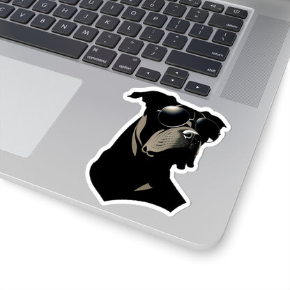 Dog with Sunglasses Stickers