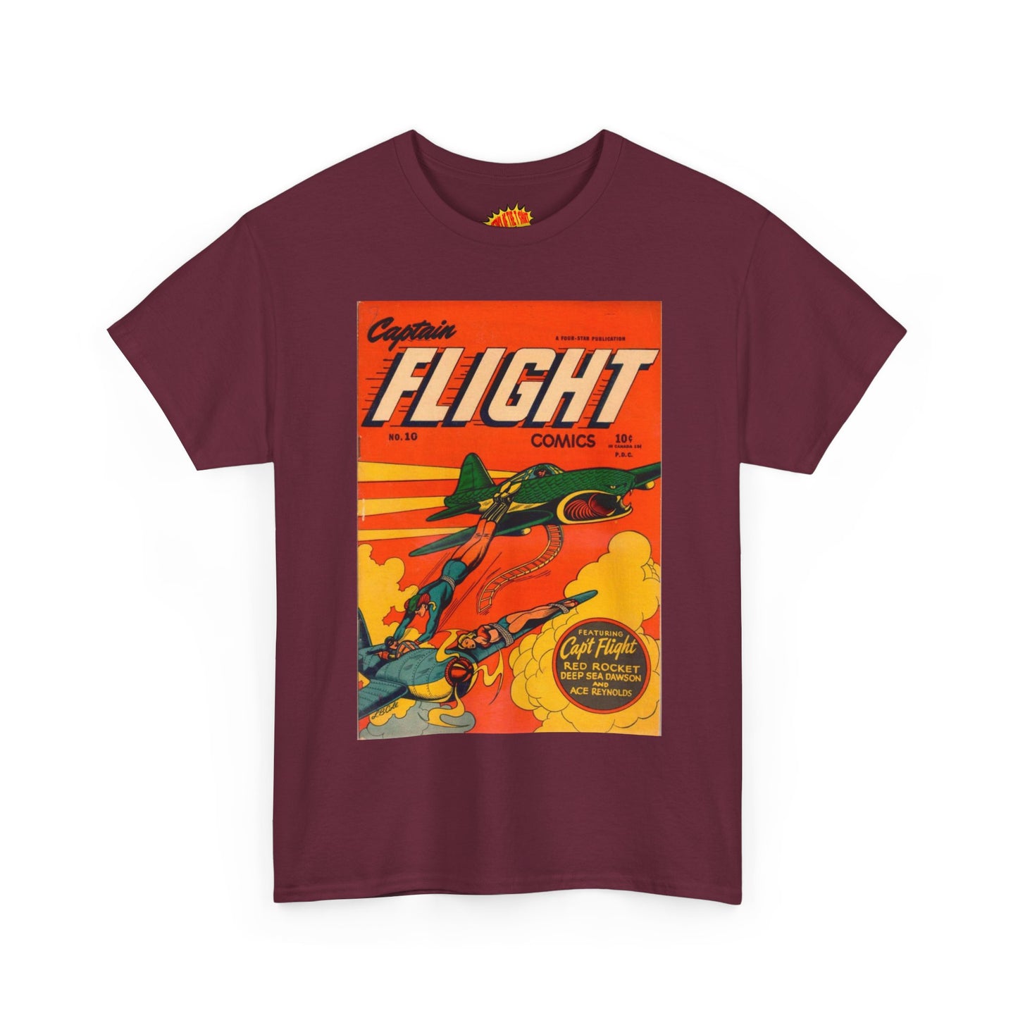 Captain Flight No. 10 Comic Tee Shirt *Multiple Colors*