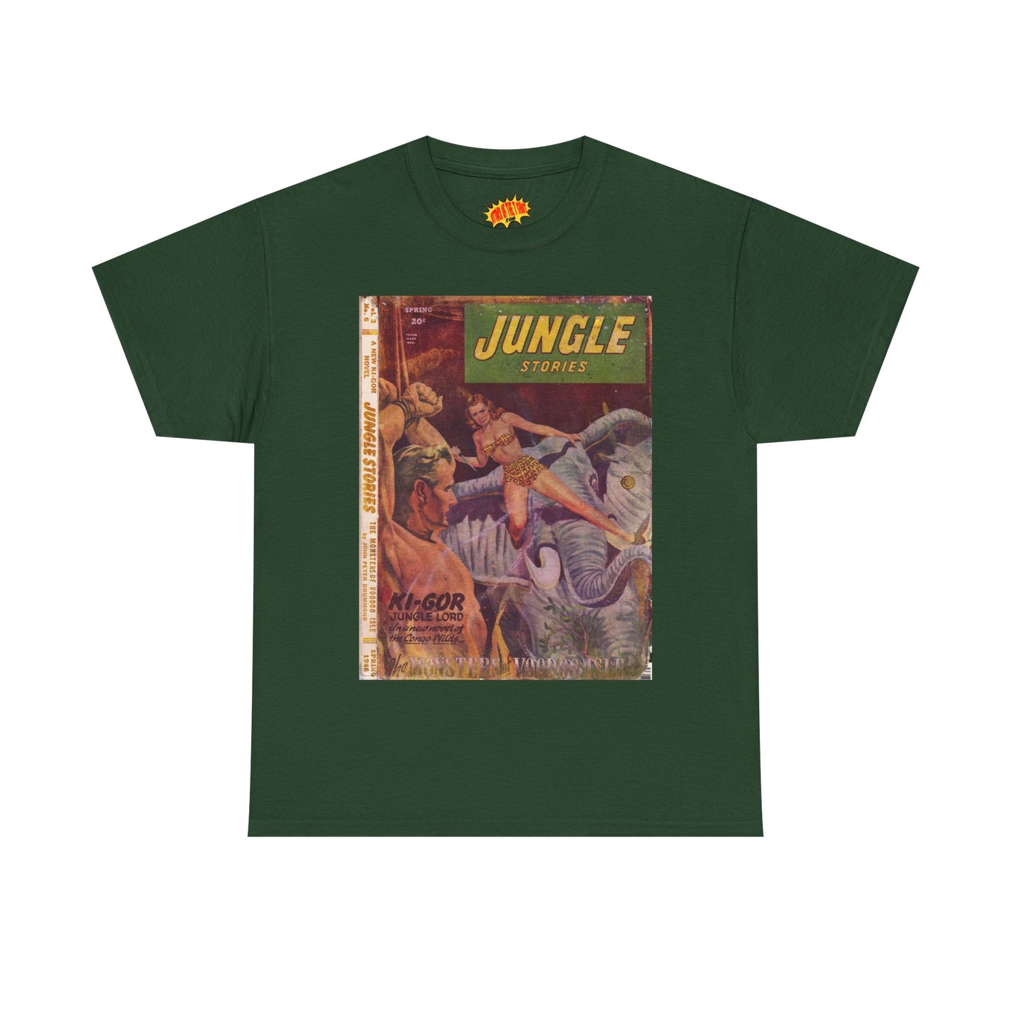 Jungle Stories Vol 3 No. 6 Comic Tee Shirt *Multiple Colors*