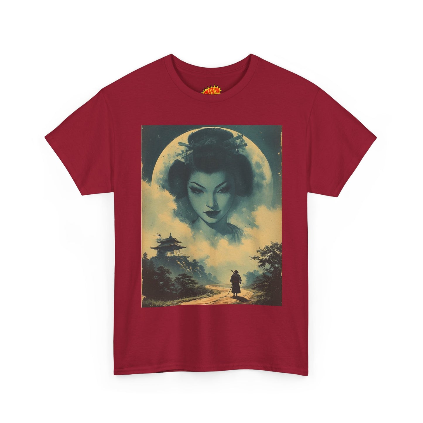 Traveller w/Full Moon Sky Woman T-Shirt *Multiple Colors*