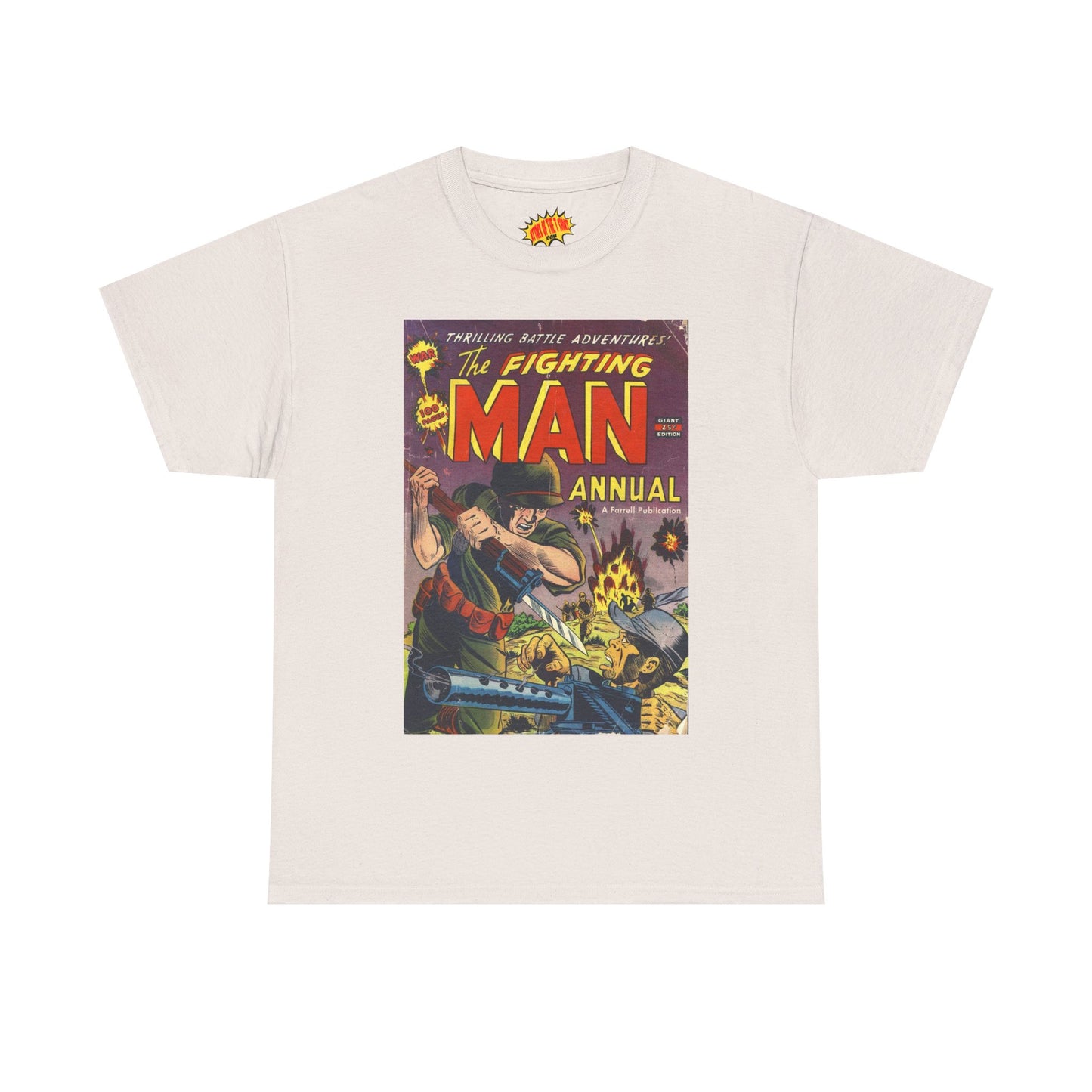 The Fighting Man Annual Comic Tee Shirt *Multiple Colors*