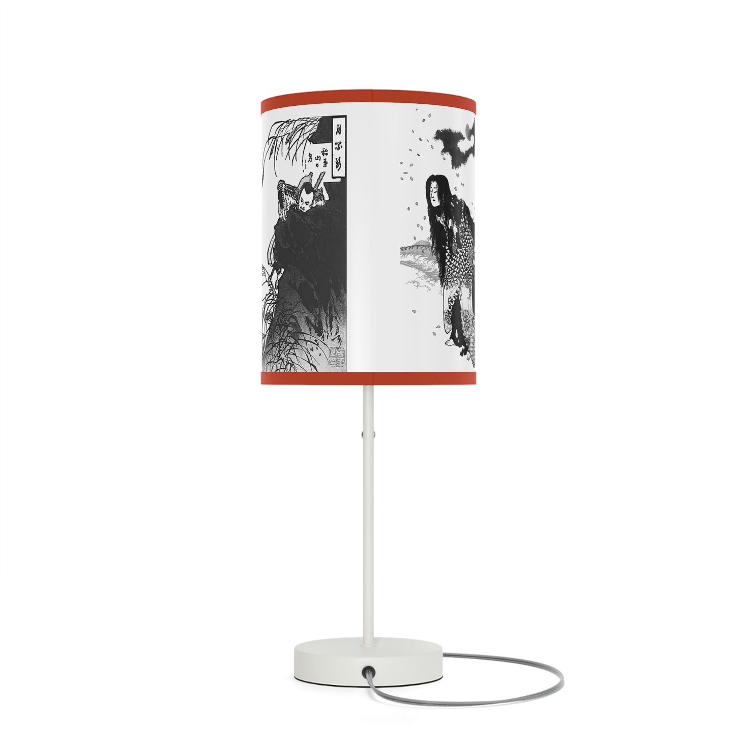 Japanese Woodcut Lamp