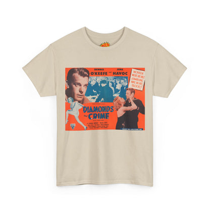 Diamonds and Crime Movie Poster T-Shirt