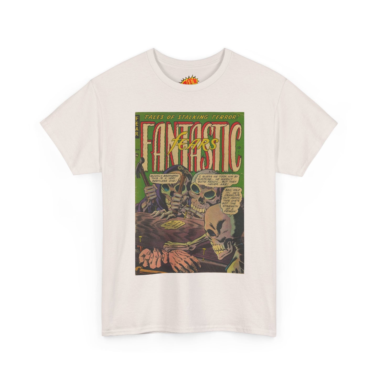 Fantastic Fears January Comic Tee Shirt *Multiple Colors*