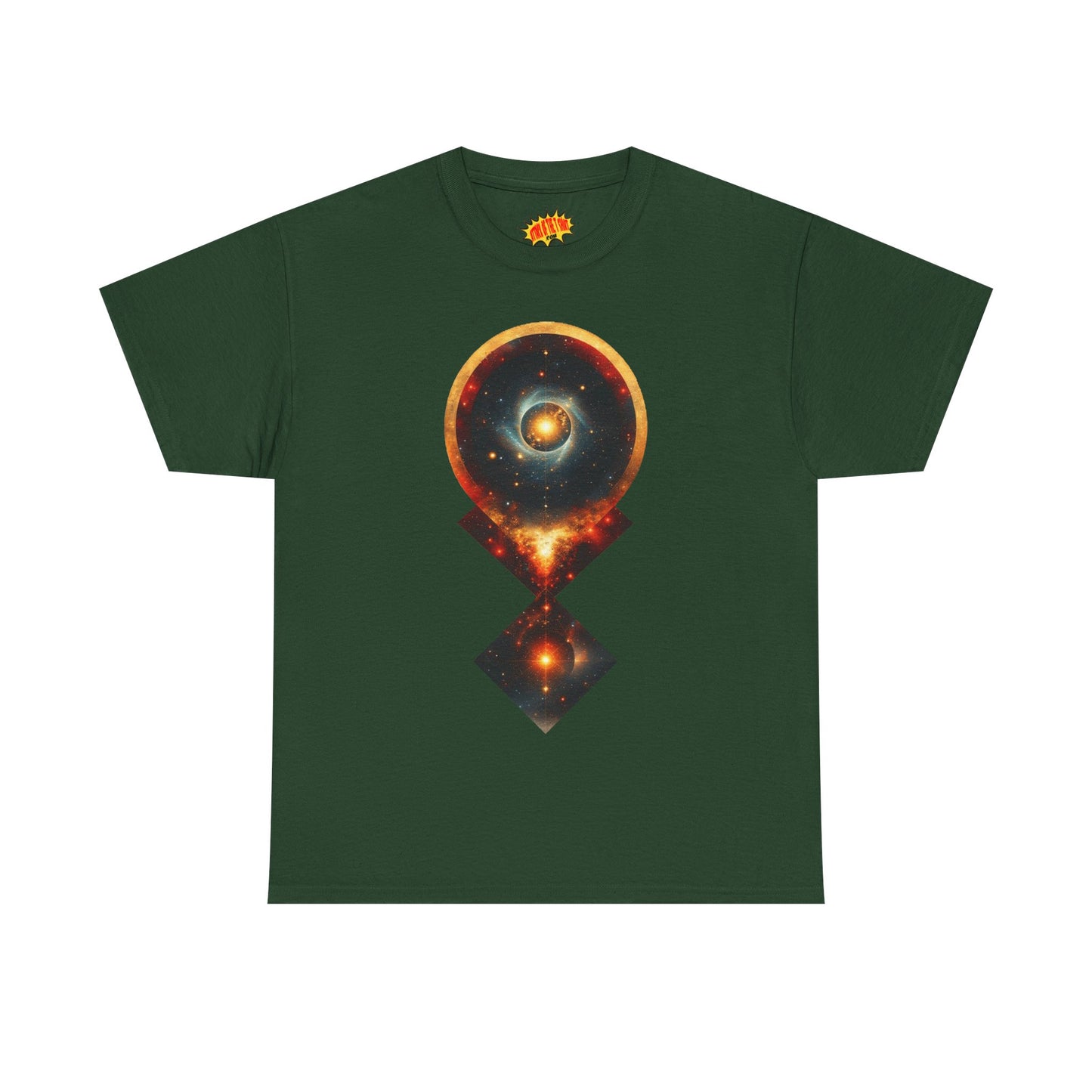 Geometric Space Nebula Graphic Art Tee Shirt *Multiple Colors*