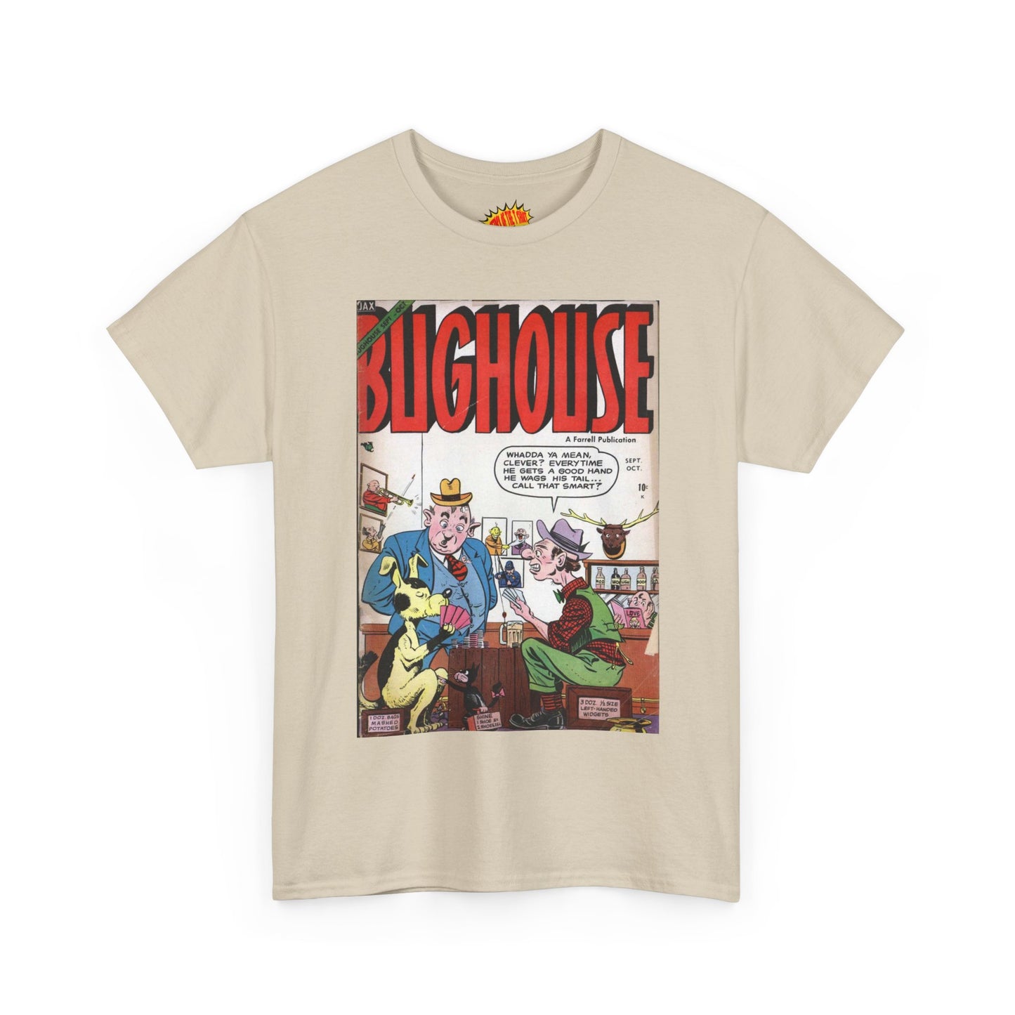 Bughouse September - October Comic Tee Shirt *Multiple Colors*