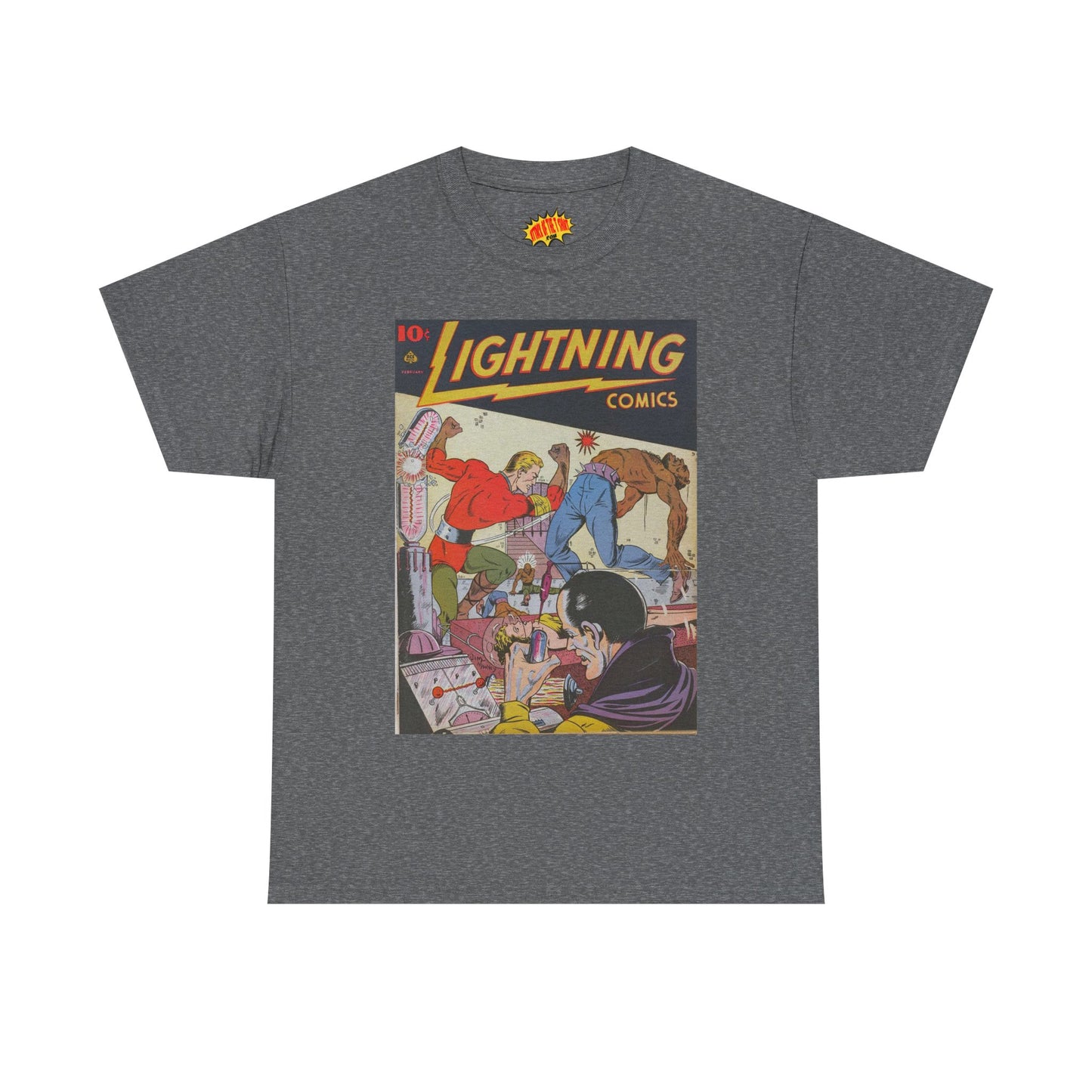 Lightning Comics February Comic Tee Shirt *Multiple Colors*