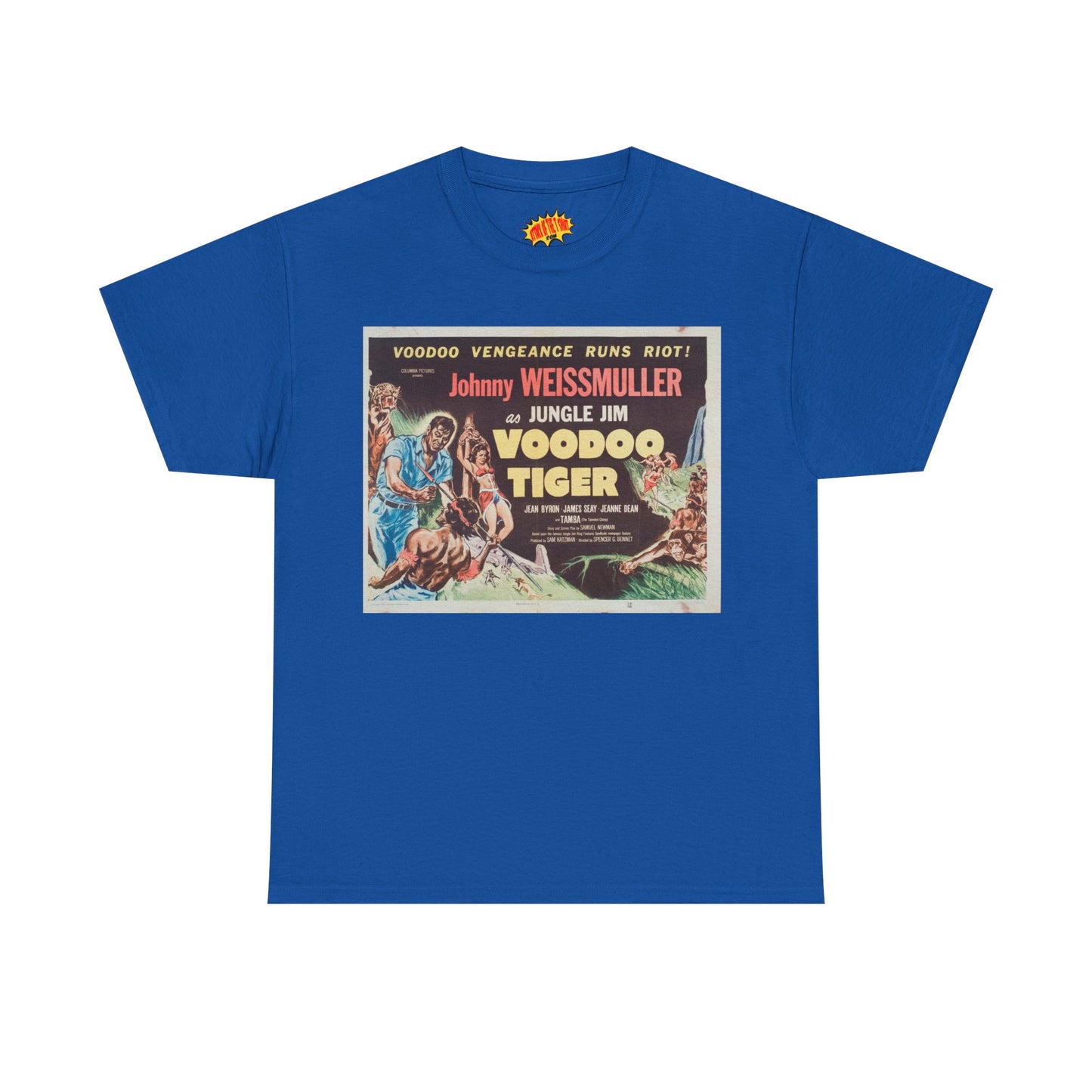 Voodoo Tiger Movie Poster T-Shirt *Multiple Colors*