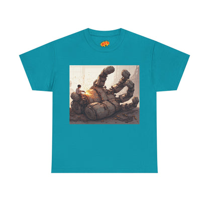 Anime Welder w/Giant Robot Hand T-Shirt