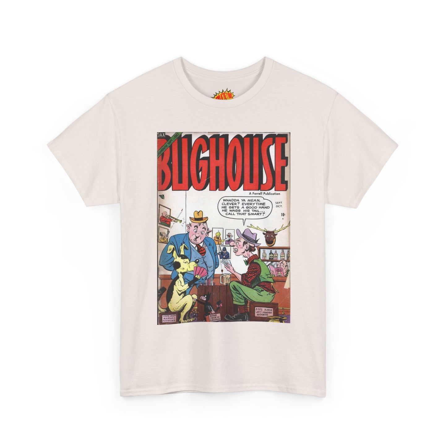 Bughouse September - October Comic Tee Shirt *Multiple Colors*