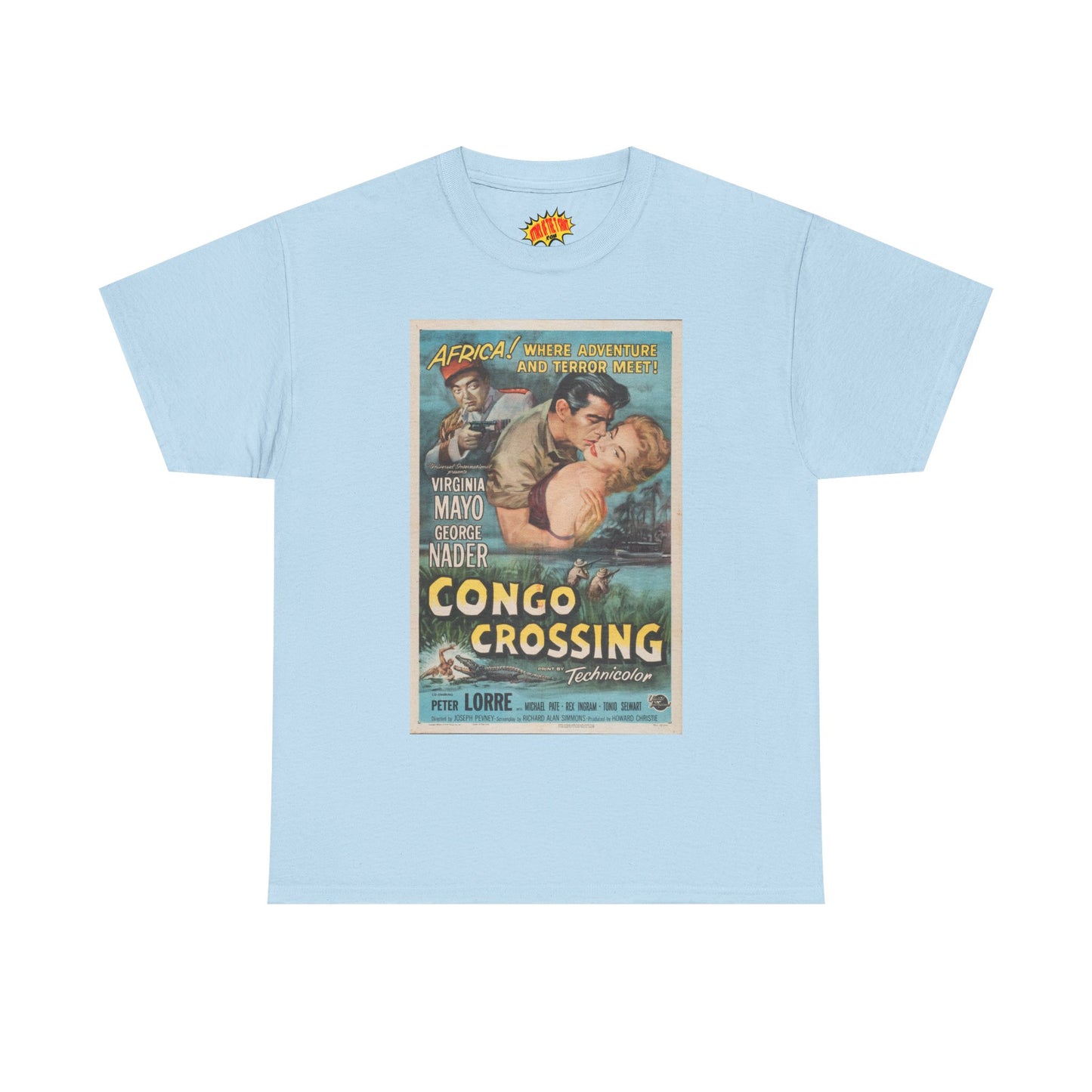 Congo Crossing Movie Poster T-Shirt *Multiple Colors*