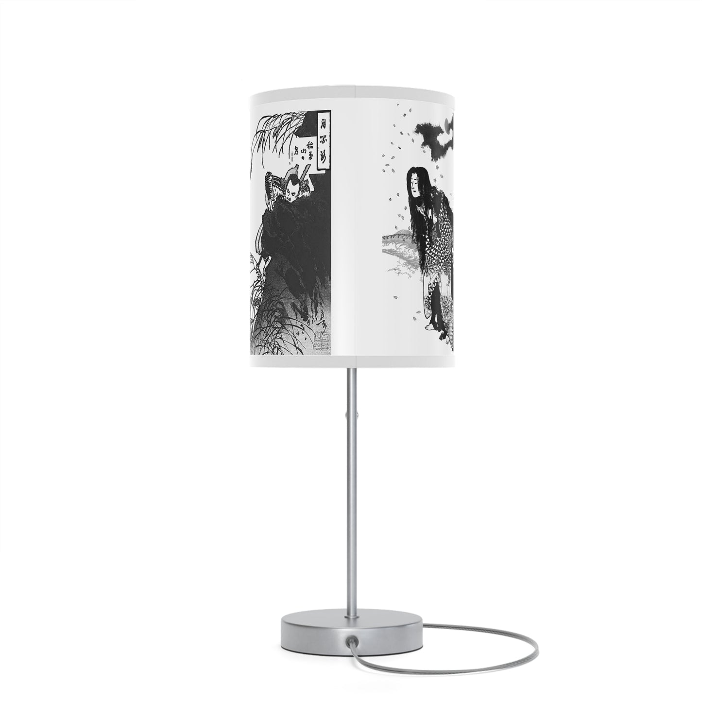 Japanese Woodcut Lamp