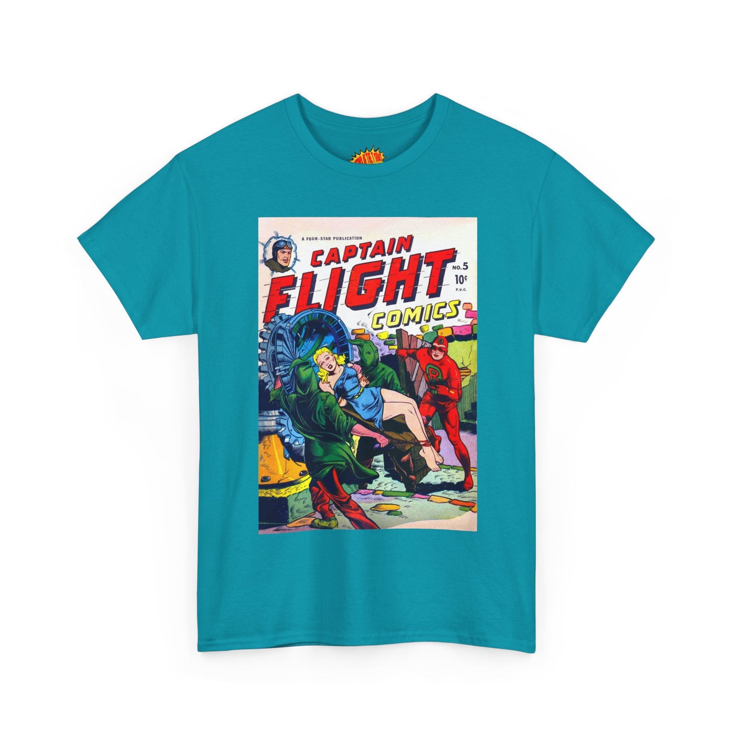 Captain Flight No. 5 Comic Tee Shirt *Multiple Colors*