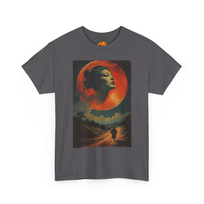 Traveller w/Blood Moon Cloud Woman T-Shirt
