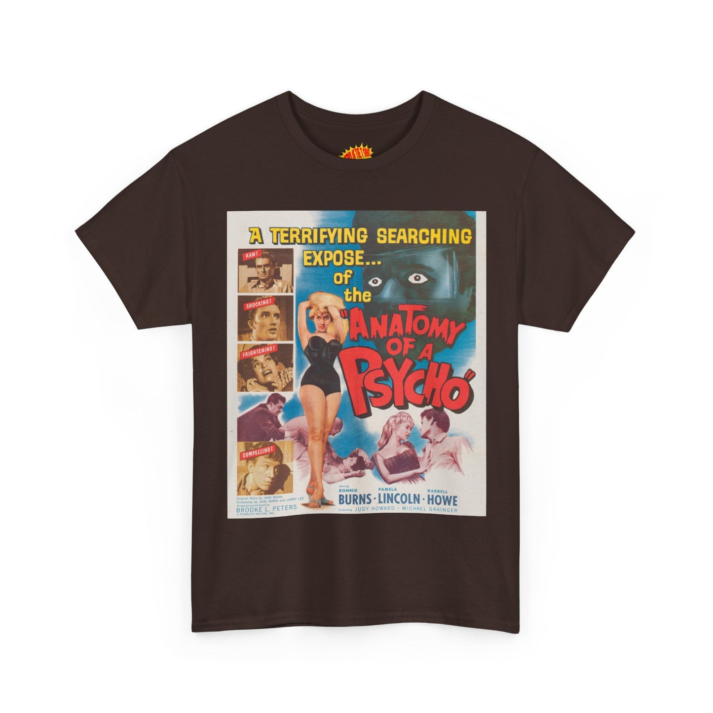 Anatomy of a Psycho Movie Poster T-Shirt *Multiple Colors*