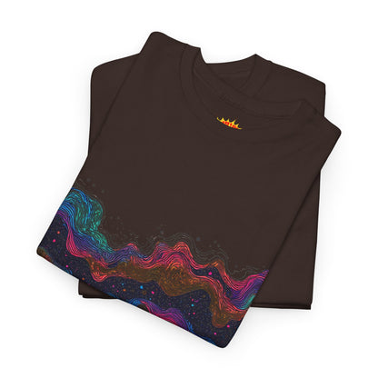 Nebula Space Art Graphic Tee Shirt