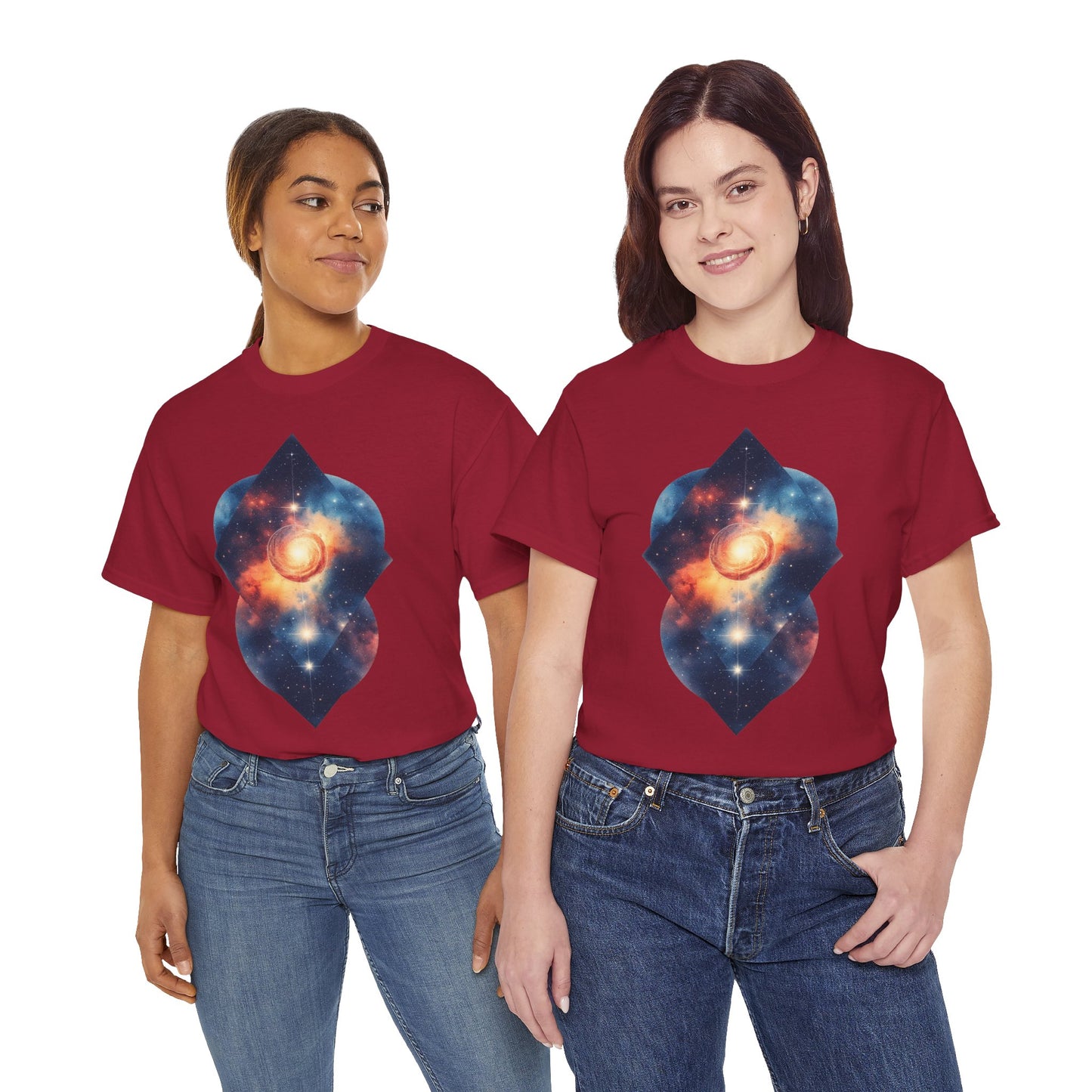 Double Diamond Nebula Graphic Space Art Tee Shirt *Multiple Colors*