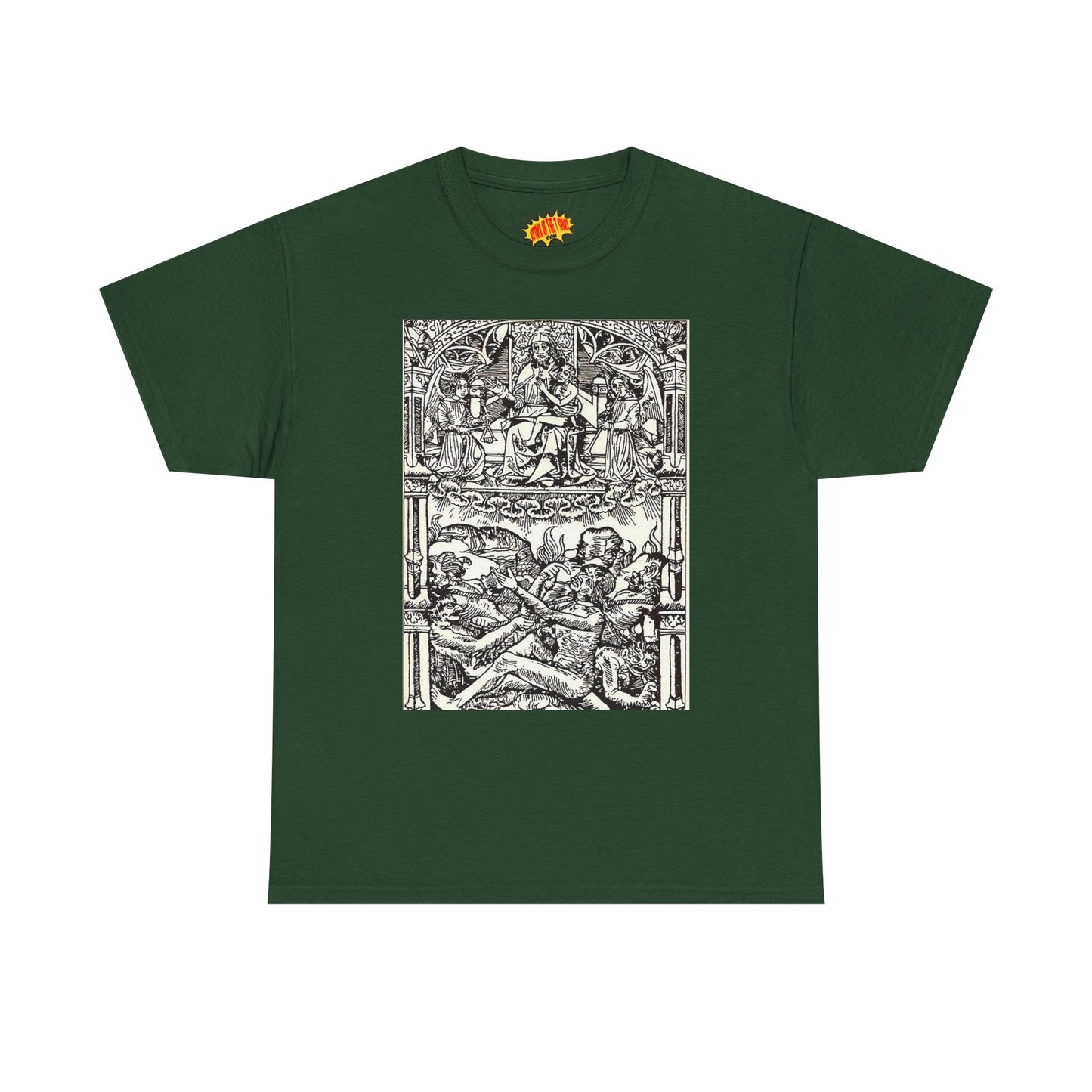 Good and Evil - Malleus Maleficarum, 1487. Heavy Cotton T-Shirt