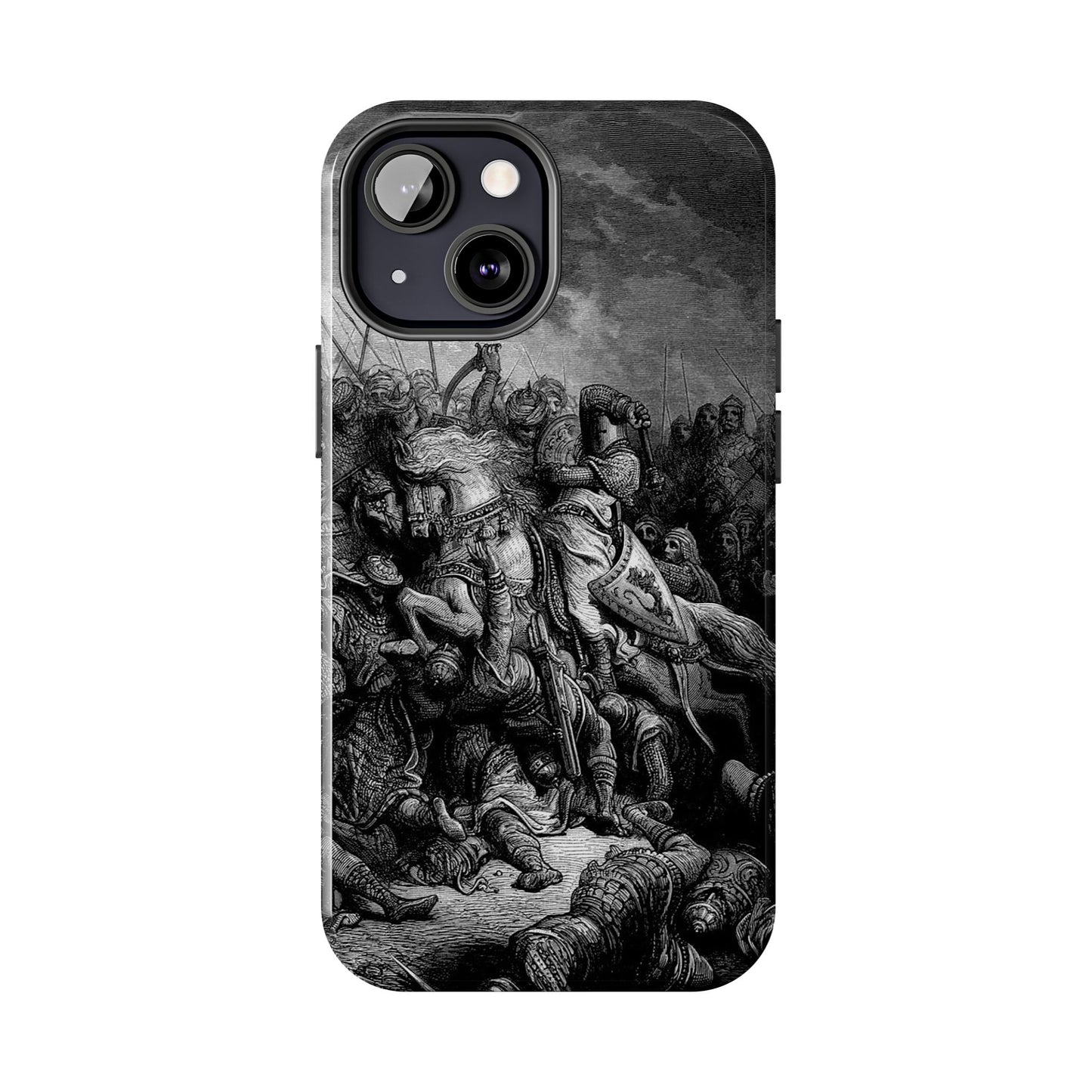 Richard and Saladin by Gustave Dore iPhone Case *Many Sizes Available*