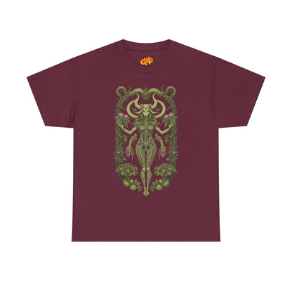 Dryad Flower Succubus Heavy Cotton Forest Dweller Tee Shirt