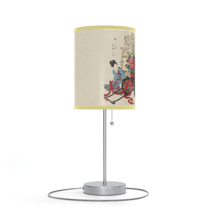 Flower Cart by Chikanobu Japanese Lamp Many Colors Available