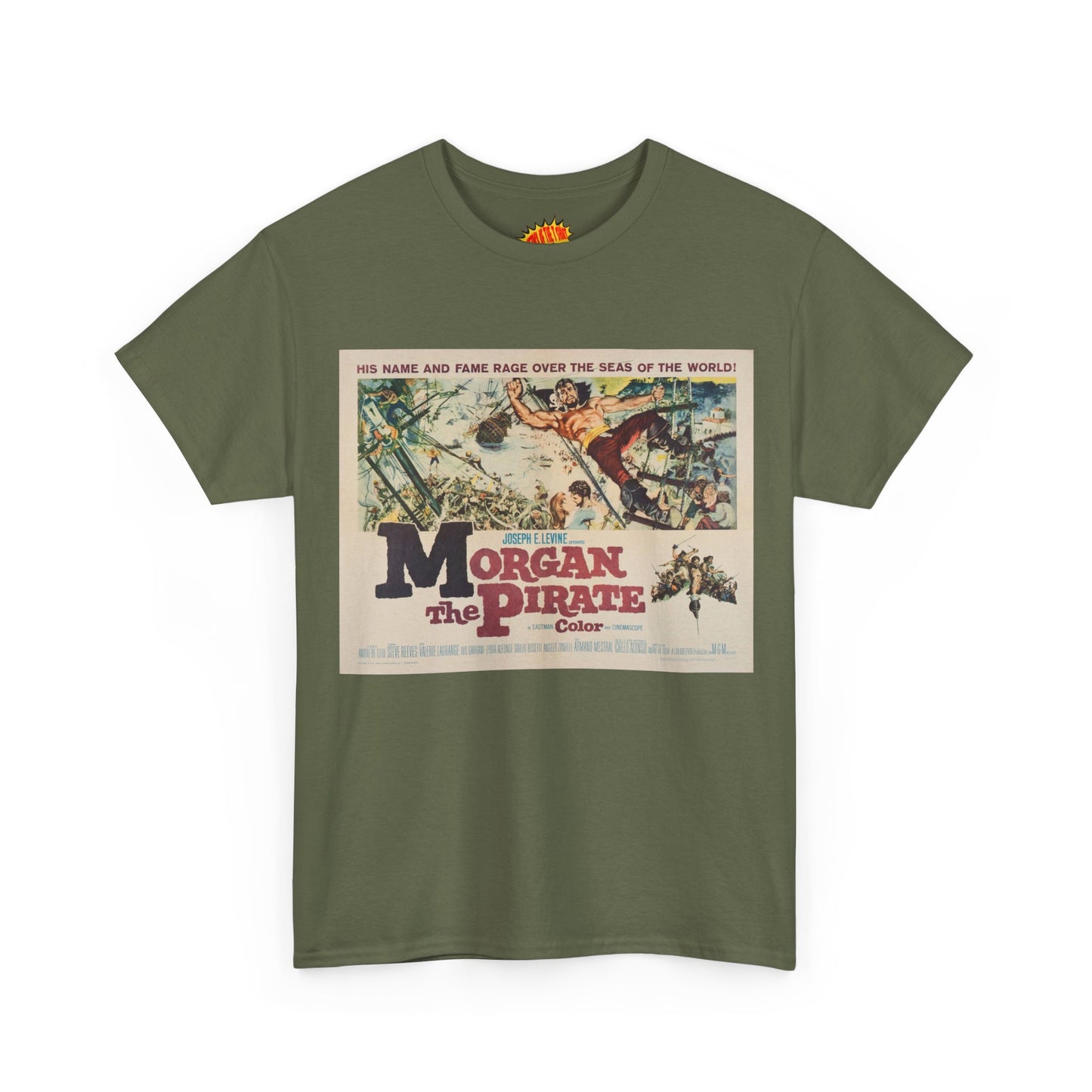 Morgan the Pirate Movie Poster T-Shirt *Multiple Colors*