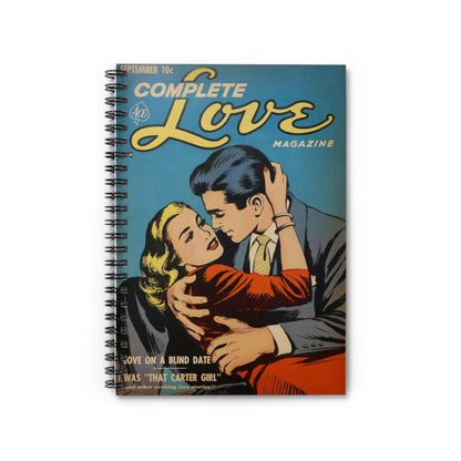 Complete Love September Comic Book Cover Notebook