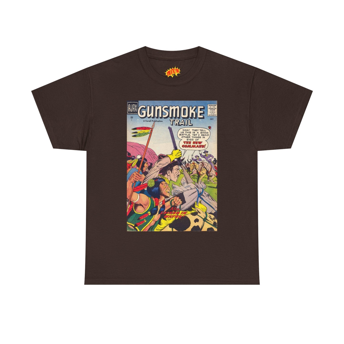 Gunsmoke Trail October Comic Tee Shirt *Multiple Colors*