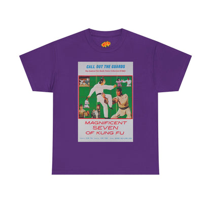 Magnificent Seven of Kung-Fu Movie Poster T-Shirt