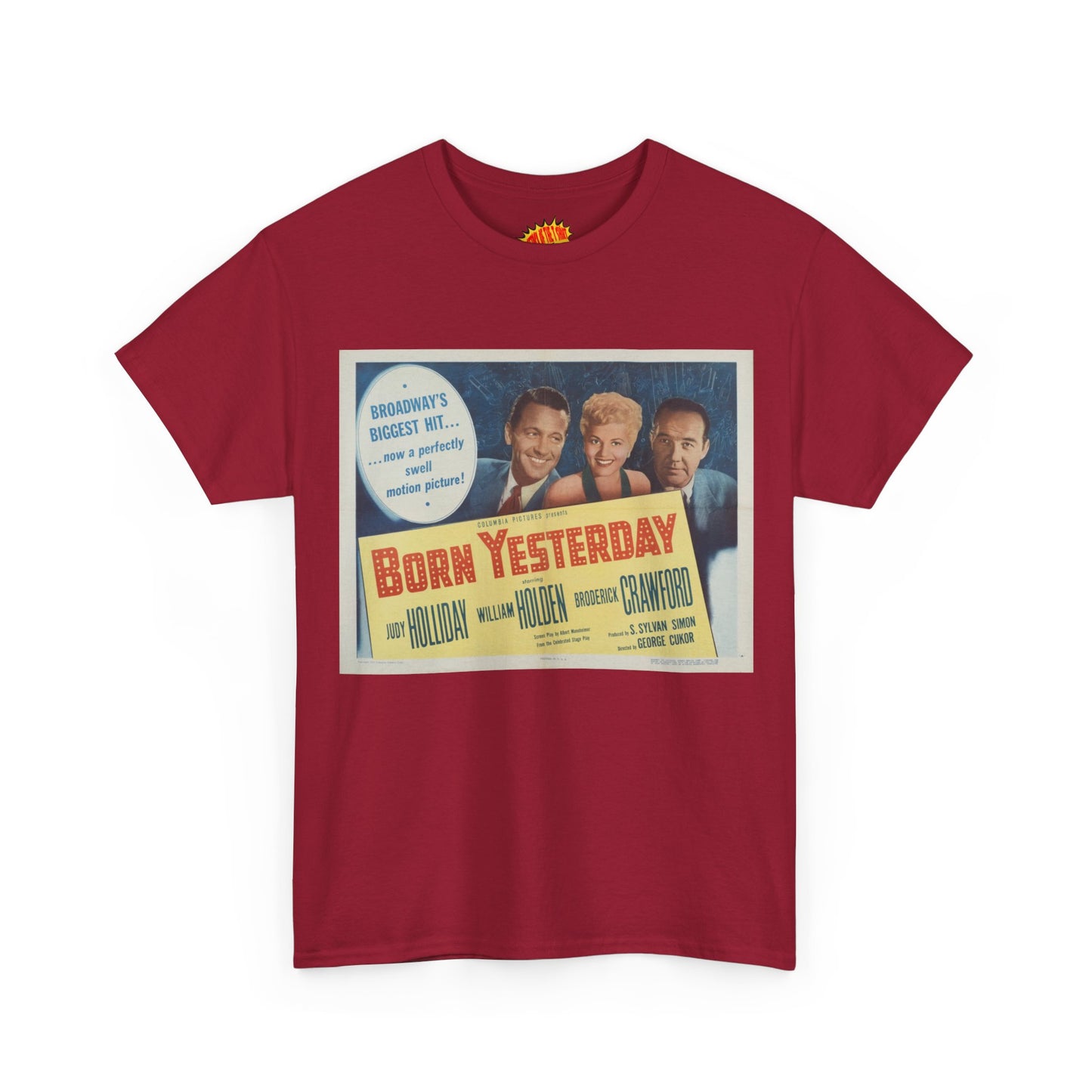 Born Yesterday Movie Poster T-Shirt *Multiple Colors*