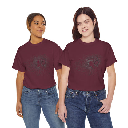 Line Drawing Portrait Graphic Musical Art Tee Shirt