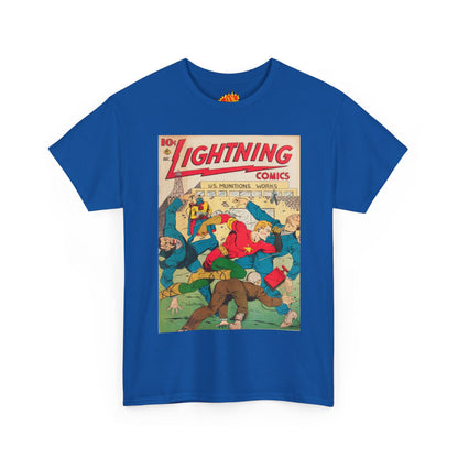 Lightning Comics Dec. Comic Tee Shirt