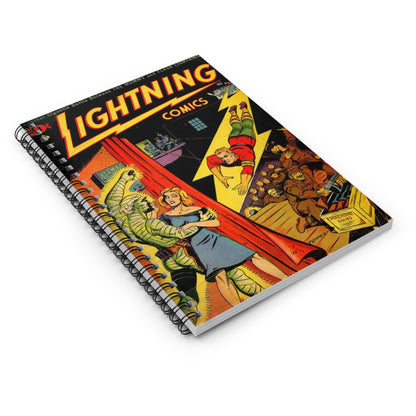 Lightning Comics April Spiral Notebook