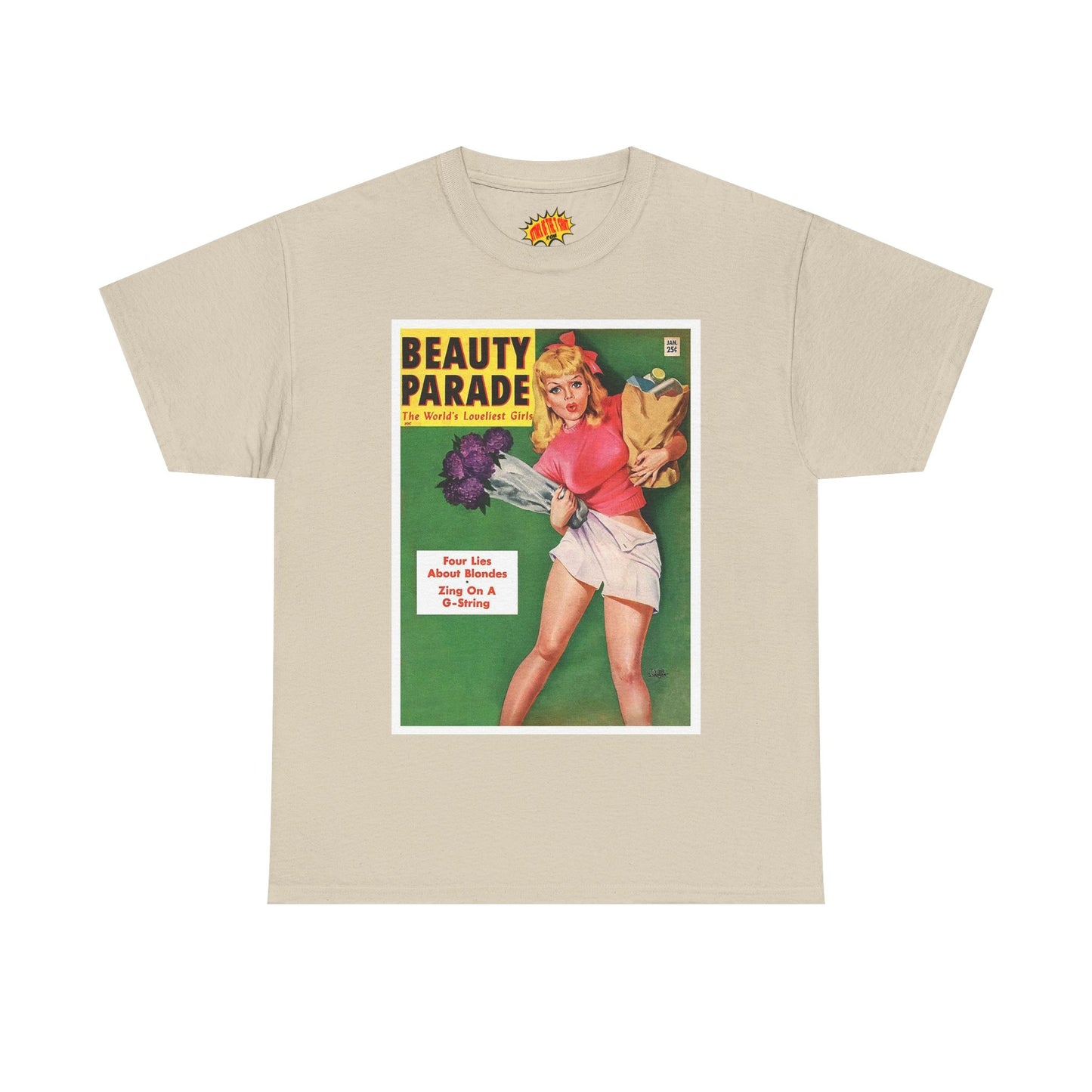Beauty Parade Pin-Up - Heavy Cotton Tee *Many Sizes and Colors Available*