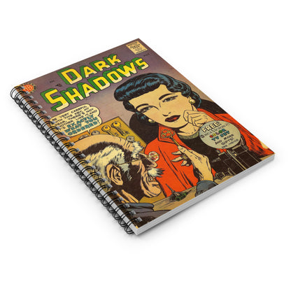 Dark Shadows May Comic Spiral Notebook
