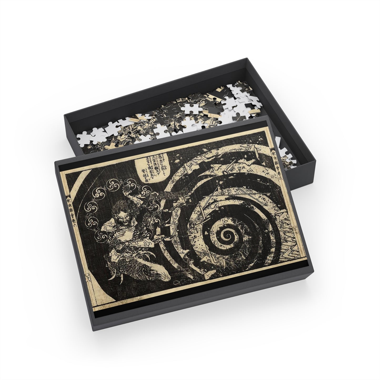 Destruction by Katsushika Hokusai Jigsaw Puzzle - 96/252/500/1000 Pieces