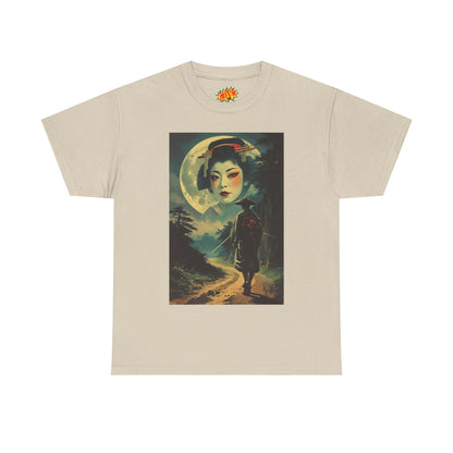 Night Traveller w/Full Moon Geisha T-Shirt